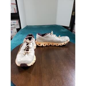On Cloud X Shoes Size 9.5 Womens Gray Running Gym Sneakers Marathon PWL RI